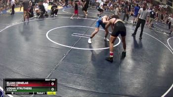 143 lbs Semifinal - Logan Struthers, Clovis High vs Elijah Ornelas, RED WAVE WC