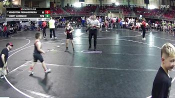 85 lbs Cons. Round 2 - Kingston Penaherrera, Nebraska Boyz vs Jhett Lorimor, Perkins County Youth Wrestling