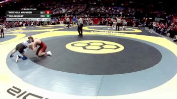 D2-144 lbs Champ. Round 1 - Dylan Hart, Cvca vs Mitchell Younger, Watterson