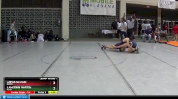 160 Varsity Champ. Round 1 - Landdun Martin, Foley vs James Scogin, Baker