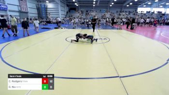 65 lbs Semifinal - Cameron Rodgers, POWA vs Giovonni Nix, Team Gotcha