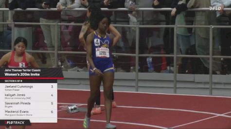 Women's 200m Invite, Finals 6