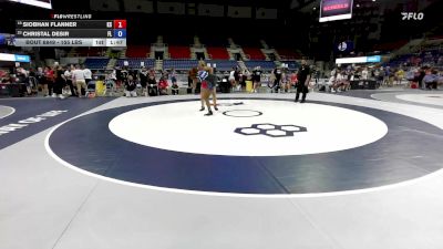 155 lbs Cons. Quarters - Siobhan Flanner, KS vs Christal Desir, FL