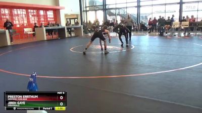 144-150 lbs Round 1 - Jireh Gaye, Urbandale vs Preston Errthum, Western Dubuque