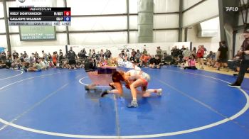 56 lbs Rr Rnd 2 - Kiely Domyancich, PA West White - W vs Calliope Willman, Charlies Angels- W