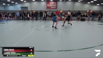 98 lbs Cons. Round 2 - Tripp Pecht, Dinwiddie Mat Rats vs Landen Smith, The Virginia Ramblers Wrestli