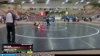 145 lbs Placement (4 Team) - Robert Hutton, Christian Brothers vs Mac Rusi, Montgomery Bell Academy