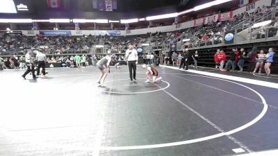 122.6 lbs Quarterfinal - Natalie Smith, Jr Vikes Wrestling Club vs Johnelle Gliem, Team Apex