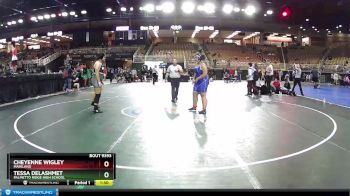 235 lbs Cons. Semi - Cheyenne Wigley, Mainland vs Tessa Delashmet, Palmetto Ridge High School