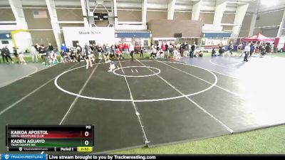 80 lbs 5th Place Match - Kaikoa Apostol, Socal Grappling Club vs Kaden Aguayo, Team Champs WC