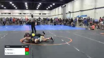138 lbs Consolation - Alec Peralta, CA vs Nicholas Serrano, WV