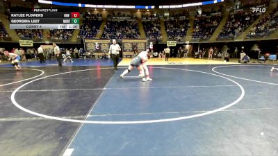 155 lbs Consy 4 - Kaylee Flowers, New Castle vs Georgina Leet, Montgomery