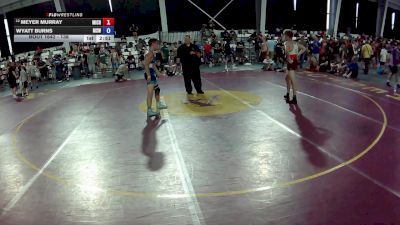 138 lbs Cons. Round 4 - Meyer Murray, Michigan vs Wyatt Burns, Machine Shed Wrestling
