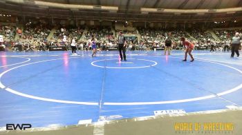 110 lbs Quarterfinal - Heavyn Woods, El Paso Wildcats vs Nevaeh Smith, Smith Wrestling Academy
