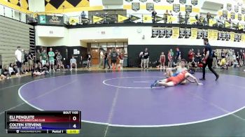 144 lbs Champ. Round 1 - Eli Penquite, Carmel USA Wrestling Club vs Colten Stevens, Franklin Wrestling Club