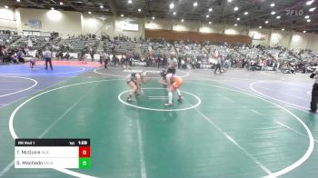 136 lbs Rr Rnd 1 - Taylor McGuire, Independent vs Sage Machado, Rocky Mountain WC