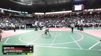 120 lbs Champ. Round 3 - Gavin Ignacio Watson, MOE1 vs Samuel Vivo, SYD1