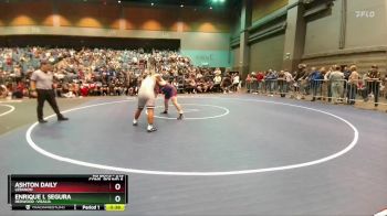 215 lbs Cons. Round 6 - Enrique I. Segura, Redwood -Visalia vs Ashton Daily, Lebanon