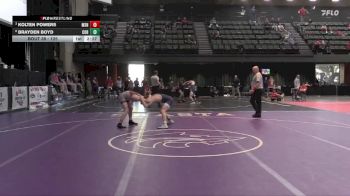 125 lbs Quarterfinal - Kolten Powers, Montana State-Northern vs Brayden Boyd, Corban University