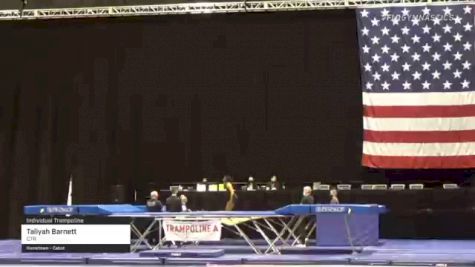 Taliyah Barnett - Individual Trampoline, CTR - 2021 USA Gymnastics Championships