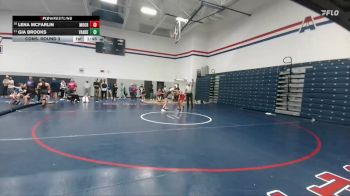 120 lbs Cons. Round 3 - Gia Brooks, Austin Vandegrift vs Lena McFarlin, Moore