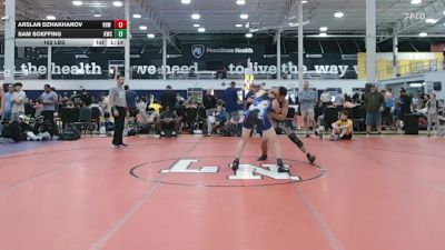 162 lbs Semifinal - Arslan Dzhakhanov, VHW Blue - HSC vs Sam Soeffing, Kraken Grizzly - HSC