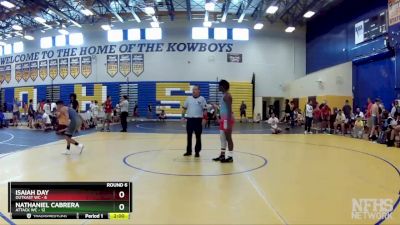 160 lbs Round 6 (8 Team) - Nathaniel Cabrera, Attack WC vs Isaiah Day, OutKast WC