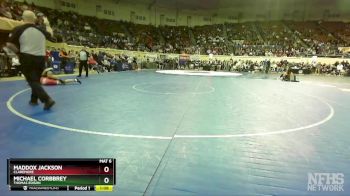 5A-113 lbs Cons. Semi - Michael Corbbrey, Thomas Edison vs Maddox Jackson, Claremore