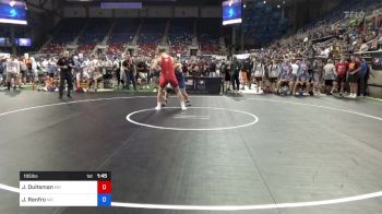 195 lbs Rnd Of 64 - Jacob Duitsman, Minnesota vs Jace Renfro, Missouri