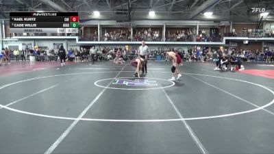 141 lbs Semifinal - Kael Kurtz, Coe vs Cade Willis, Augsburg