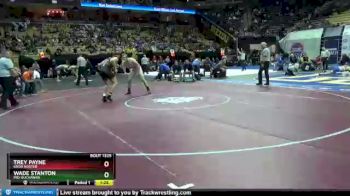 195 Class 1 lbs Semifinal - Trey Payne, Knob Noster vs Wade Stanton, Mid-Buchanan