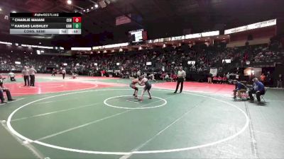 180 lbs Cons. Semi - Charlie Maiani, CEW1 vs Kansas Laishley, CAM2