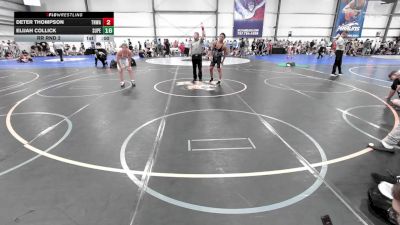 132 lbs Rr Rnd 2 - Bo Dominguez, TNWA Gold vs Zach Rooks, Superior Elite