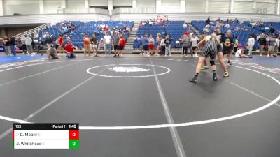 153 lbs Cons. Round 2 - Danny Moon, Warsaw vs Jack Whitehead, Maurer Coughlin Wrestling Club