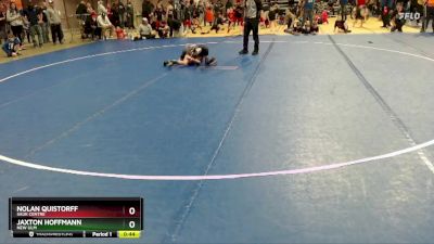 61 lbs Quarterfinal - Jaxton Hoffmann, New Ulm vs Nolan Quistorff, Sauk Centre