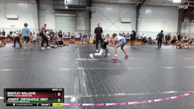 115 lbs Cons. Round 2 - Joseph `JoeyHustle` Obstaculo, Compound Wrestling vs Bentley Williams, Bronco Elite Wrestling