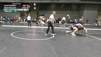 157 lbs Cons. Round 3 - Diego Escalante, St. Thomas University vs Collin Hurlburt, Morningside (Iowa)