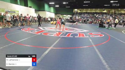 160 lbs Consi Of 8 #2 - Remington LaFlamme, TX vs Eva Garcia, CA