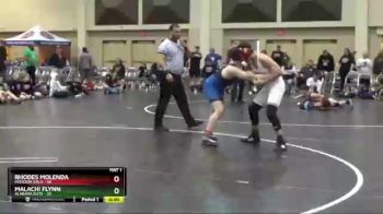 170 lbs Finals (2 Team) - Rhodes Molenda, Missouri Gold vs Malachi Flynn, Alabama Elite
