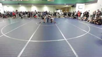 65 lbs Round Of 32 - Cade Ruckle, NV vs Ariah Mills, GA