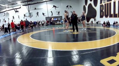 207 A Semifinal - Heaven Cole, Albion University vs Eliana Bommarito, King University