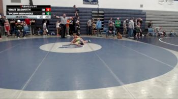 70 lbs Semifinal - Ryatt Ellsworth, Sublime Wrestling Academy vs Paxton Hernandez, Sublime Wrestling Academy