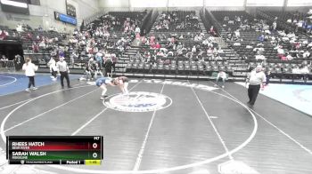 4A 155 lbs Cons. Round 2 - Sarah Walsh, Ridgeline vs Rhees Hatch, Bear River