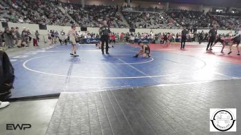 80 lbs Consi Of 16 #2 - Bash Hasley, Comanche MS vs Micael Boso, Choctaw Jh