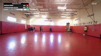 88 lbs Semifinal - Mason Irwin, All I See Is Gold Academy vs Christopher Baldo, Bitetto Trained Wrestling