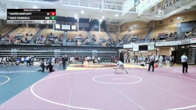 133 lbs Champ. Round 2 - Kaven Bartlett, Newman vs Nico Farinola, Colorado School Of Mines