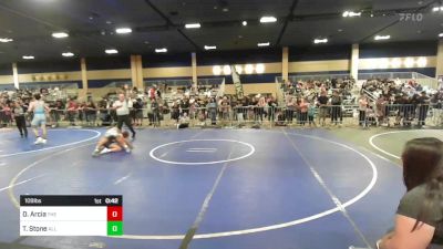 109 lbs Consi Of 32 #2 - Diana Arcia, The Valley Athletic Club vs Tommy Stone, All In Wr Ac