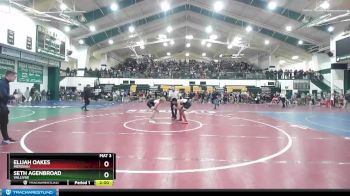 140 lbs Champ. Round 1 - Seth Agenbroad, Vallivue vs Elijah Oakes, Meridian