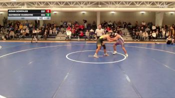 165 lbs Placement Matches (16 Team) - Aidan Gonzales, Sedgwick County/Fleming vs Daymeion VanMatre, Kearney Catholic