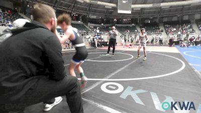 64 lbs Quarterfinal - Weston Myers, Keystone Wrestling Club vs Mason McCuistion, Tiger Trained Wrestling